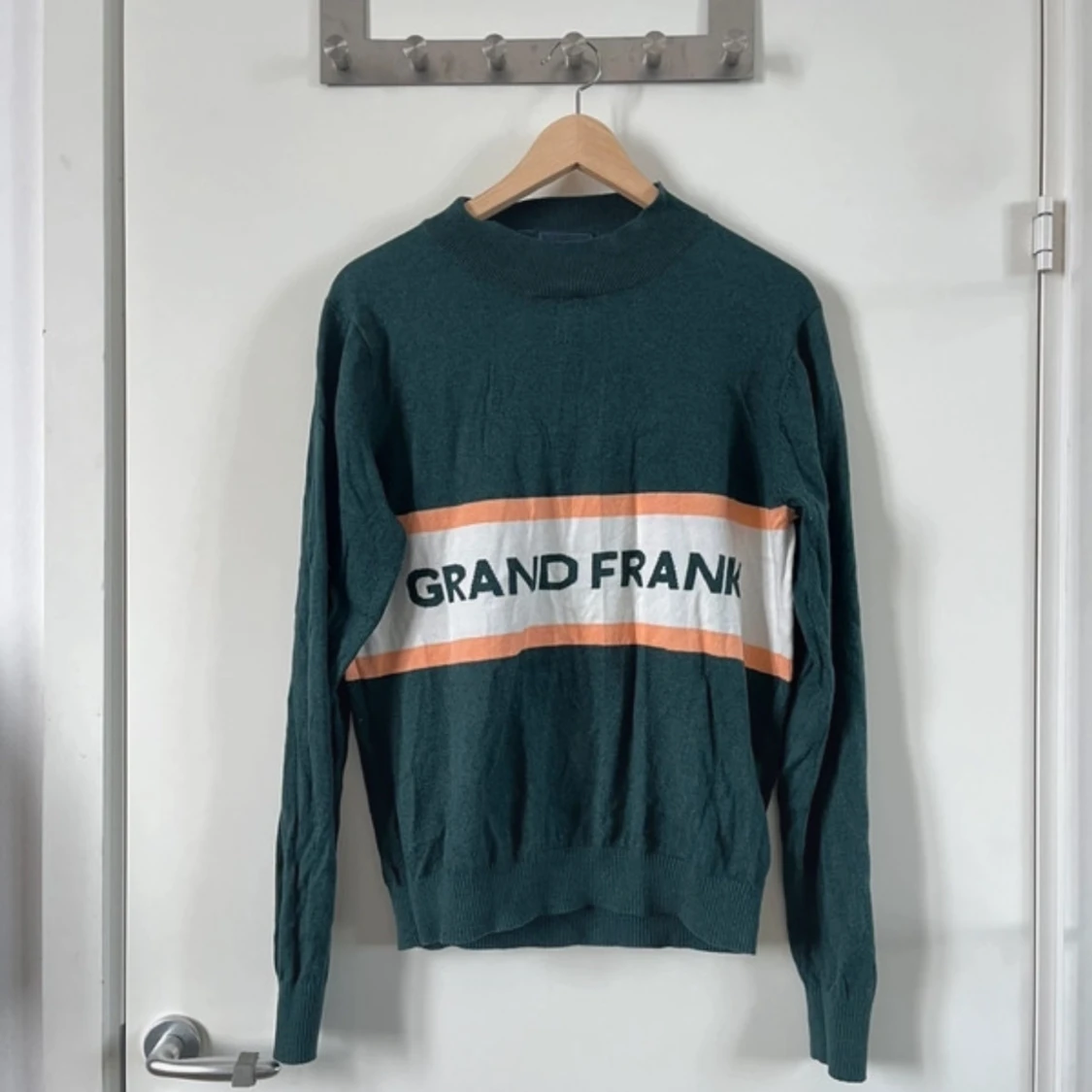 Grön tröja - kashmirblandning