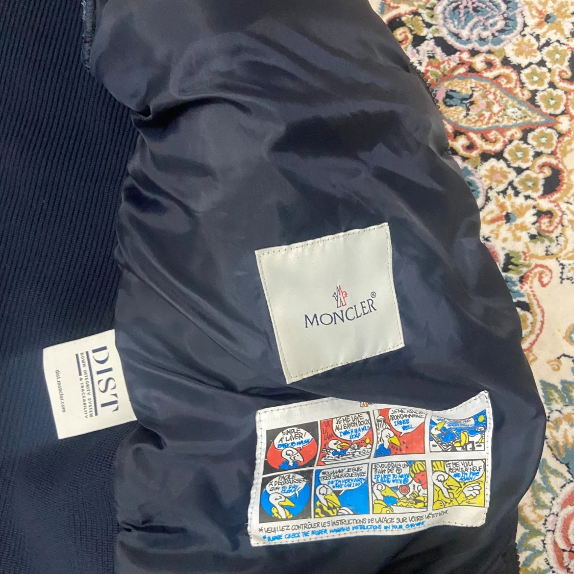 Mörkblå jacka från Moncler - 90