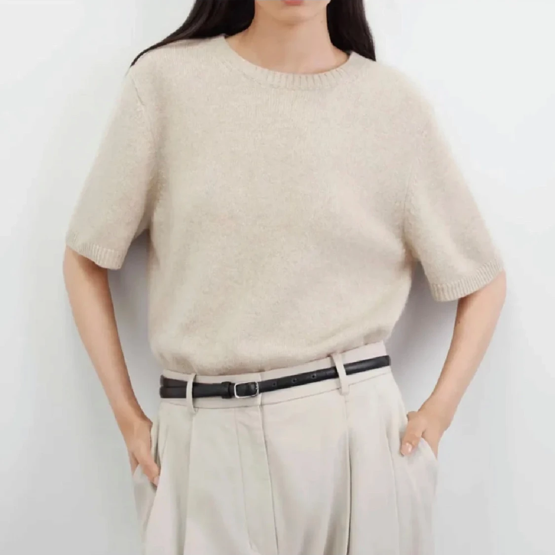 Soft Goat Chunky T shirt - 91