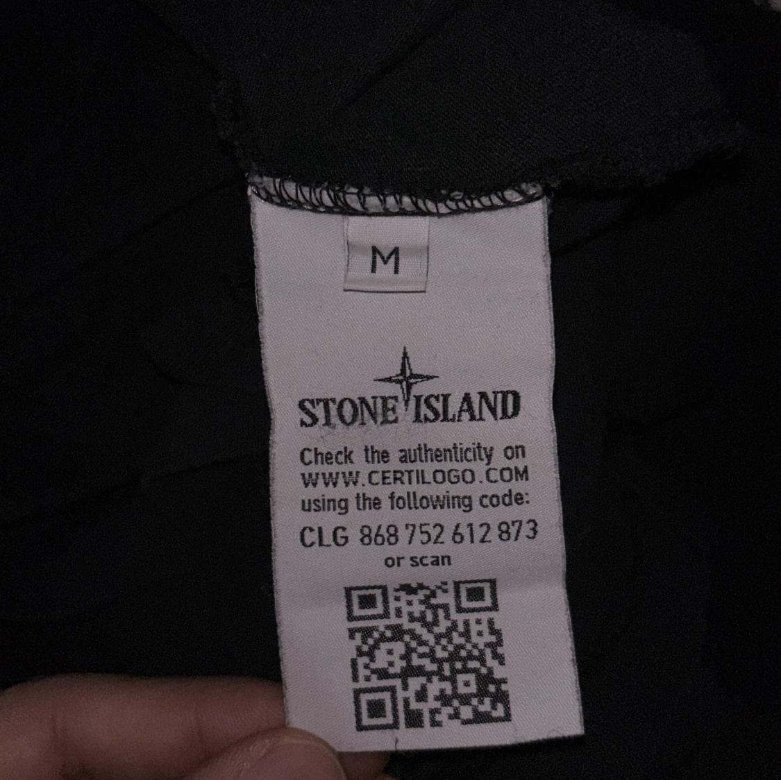Svart långärmad tröja Stone Island - 91