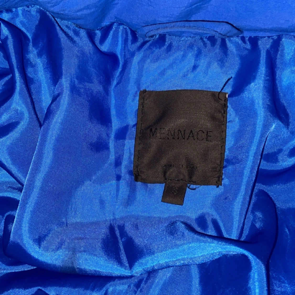 Blå pufferjacka från Mennace - 3