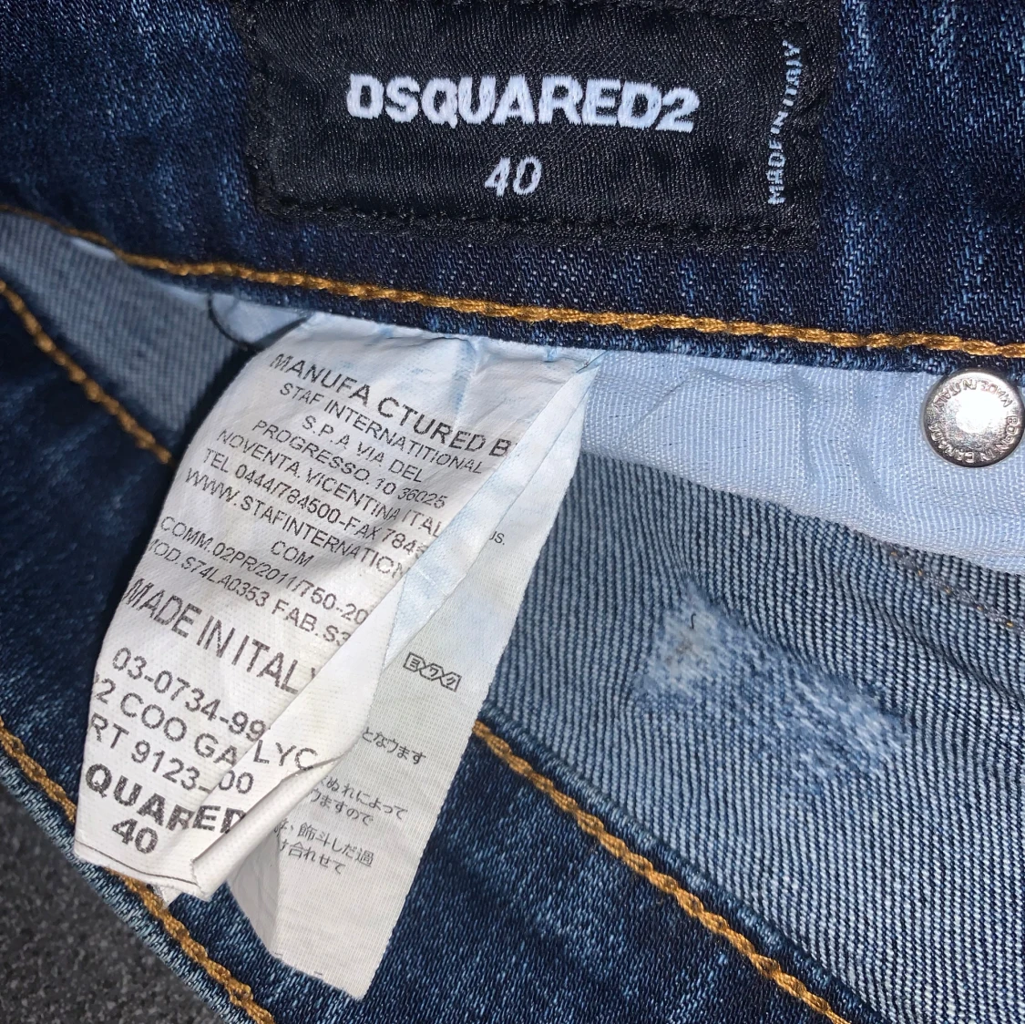 Blå jeans från Dsquared2 - 1