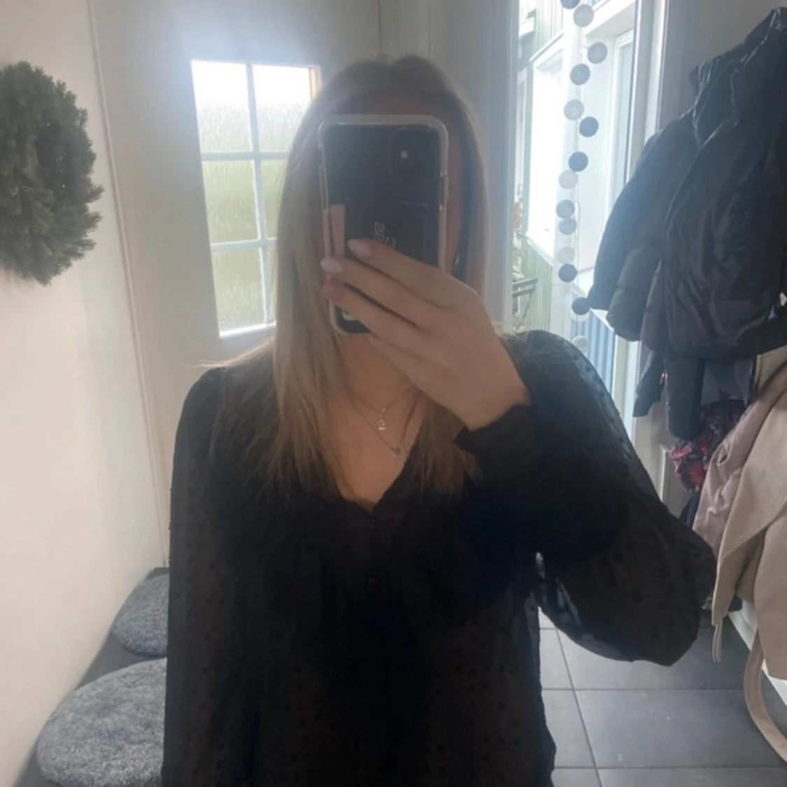 Svart Blus Only Eleanor - 91