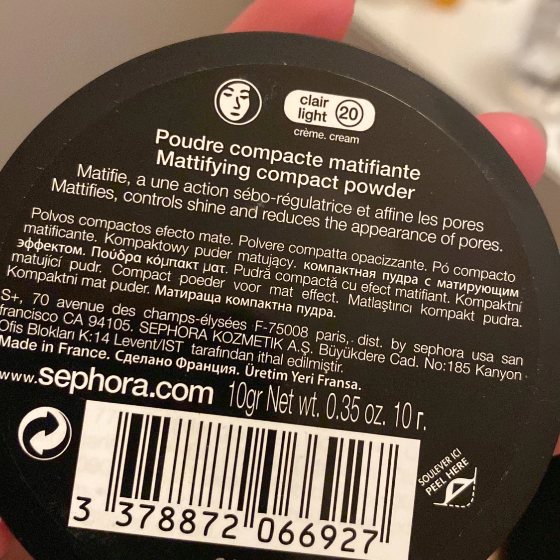 Mattifying Compact Powder från Sephora - 90