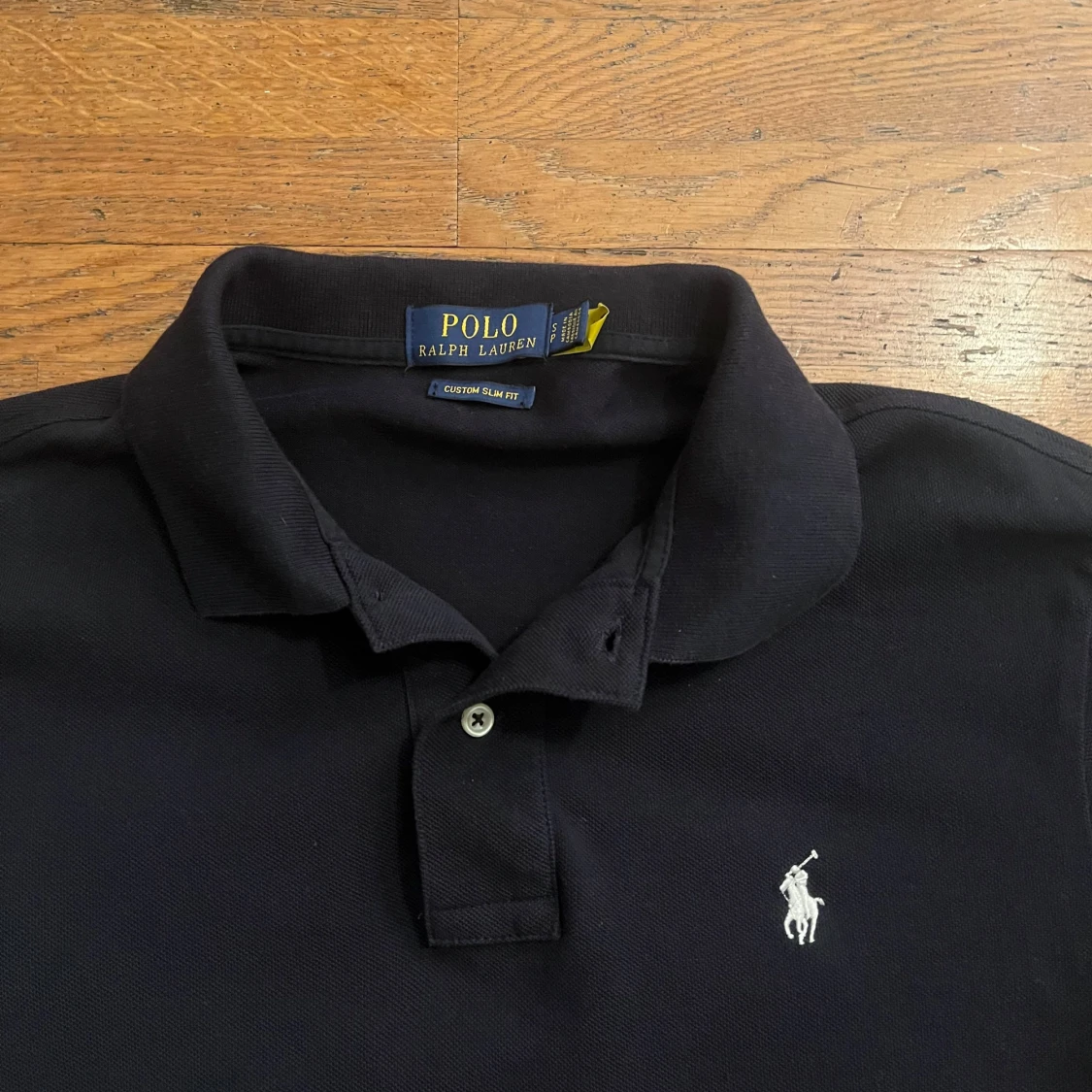 Svart pikétröja från Ralph Lauren - 91