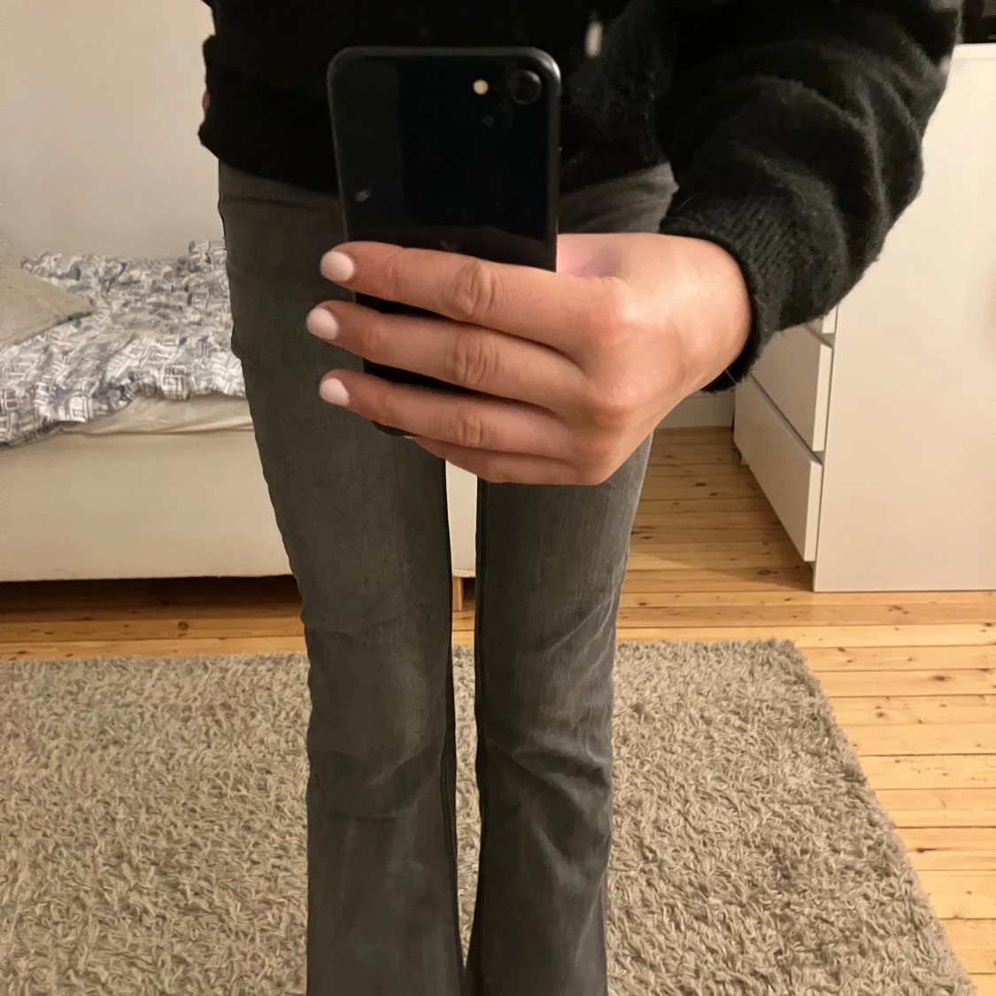 Grå jeansbyxor från Uniq - 91