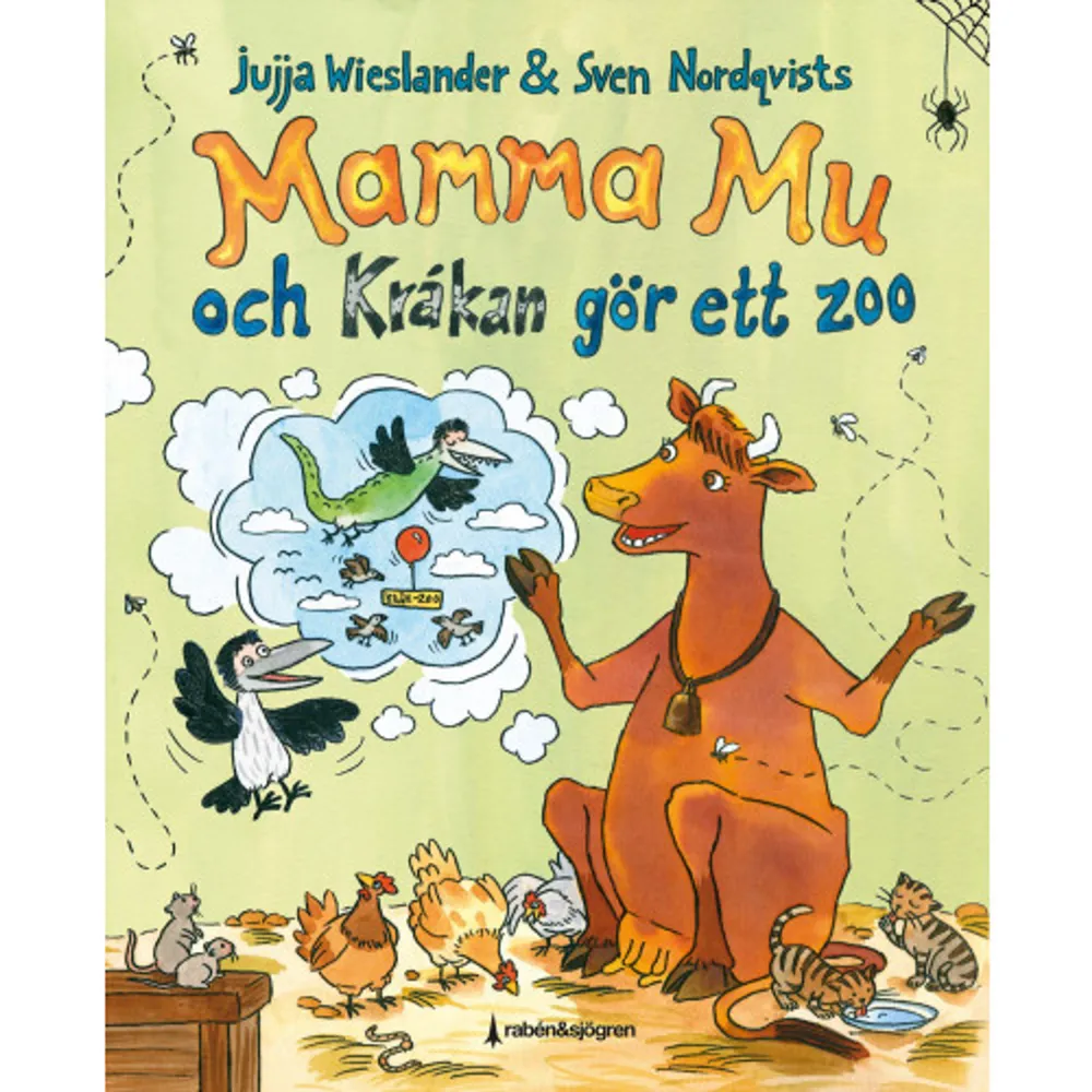 Mamma Mu och Kråkan ska starta zoo i hagen hos bonden, men de har inte bestämt vilket sorts zoo det ska bli än. Ett kråk-zoo kanske?Här samlas tre serienoveller med Mamma Mu och Kråkans oemotståndliga humor och uppfinningsrikedom.Bakom den tecknade serien står också Micaela Favilla och Elin Fahlstedt, som tillsammans skapar serier utifrån Sven Nordqvists illustrationer av Mamma Mu. Serieberättelserna i deh här boken utkom för första gången i 2015 i boken Mamma Mu firar Kråkan.    Format Inbunden   Omfång 32 sidor   Språk Svenska   Förlag Rabén & Sjögren   Utgivningsdatum 2020-05-08   Medverkande Sven Nordqvist   Medverkande Maria Svedberg   Medverkande Micaela Favilla   Medverkande Elin Fahlstedt   ISBN 9789129722482  . Böcker.