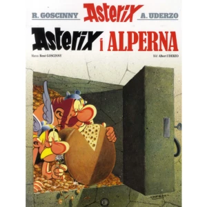 Asterix i Alperna (häftad) - En romersk quaestor förgiftas av en korrupt guvernör. För att rädda sitt liv skickar han efter den druid han vet kan rädda honom Miraculix. För att kunna bereda motgiftet tvingas Miraculix skicka våra hjältar till Alperna för att hitta den blomma han behöver Edelweiss men guvernörens kumpaner är dem hack i häl. Detta är en nyutgåva av ett album först översatt 1975.    Format Häftad   Omfång 48 sidor   Språk Svenska   Förlag Egmont Story House   Utgivningsdatum 2018-09-14   Medverkande Albert Uderzo   Medverkande Ingrid Emond   ISBN 9789176213513  