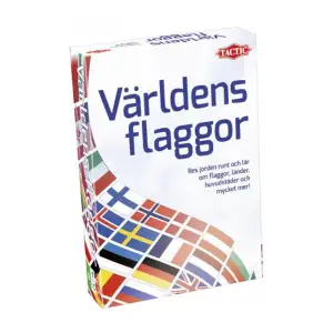 En ny uppdaterad version! Flaggor, länder och huvudstäder från hela världen! Ett mycket lärorikt spel. Består av 200 fl aggkort med karta och geografi ska ledtrådar. Alla självständiga länder och huvudstäder är med. Flera olika spelsätt som kan anpassas efter ålder och kunskaper. Intressant för alla, barn och vuxna. Perfekt på flyget, i bilen, båten, bussen, på campingplatsen, sommarstugan mm.    Format Övrigt   Språk Svenska   Utgivningsdatum 2020-01-01   ISBN 6416739020587  