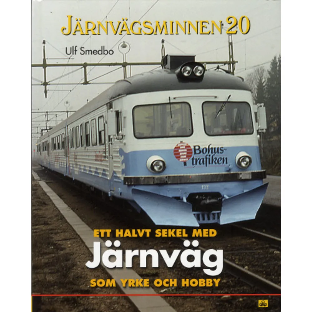 Ulf Smedbo intresserade sig redan tidigt för järnvägen. Efter en civilingenjörsexamen inleddes karriären på SJ. Parallellt med detta besökte Ulf ett flertal mindre järnvägar såväl i Sverige som utomlands. Hans kunskaper om järnvägar är omfattande och han delar frikostigt med sig av detta i ord och bild.    Format Board book   Omfång 160 sidor   Språk Svenska   Förlag Trafik-Nostalgiska Förlaget   Utgivningsdatum 2019-04-10   ISBN 9789187695896  . Böcker.