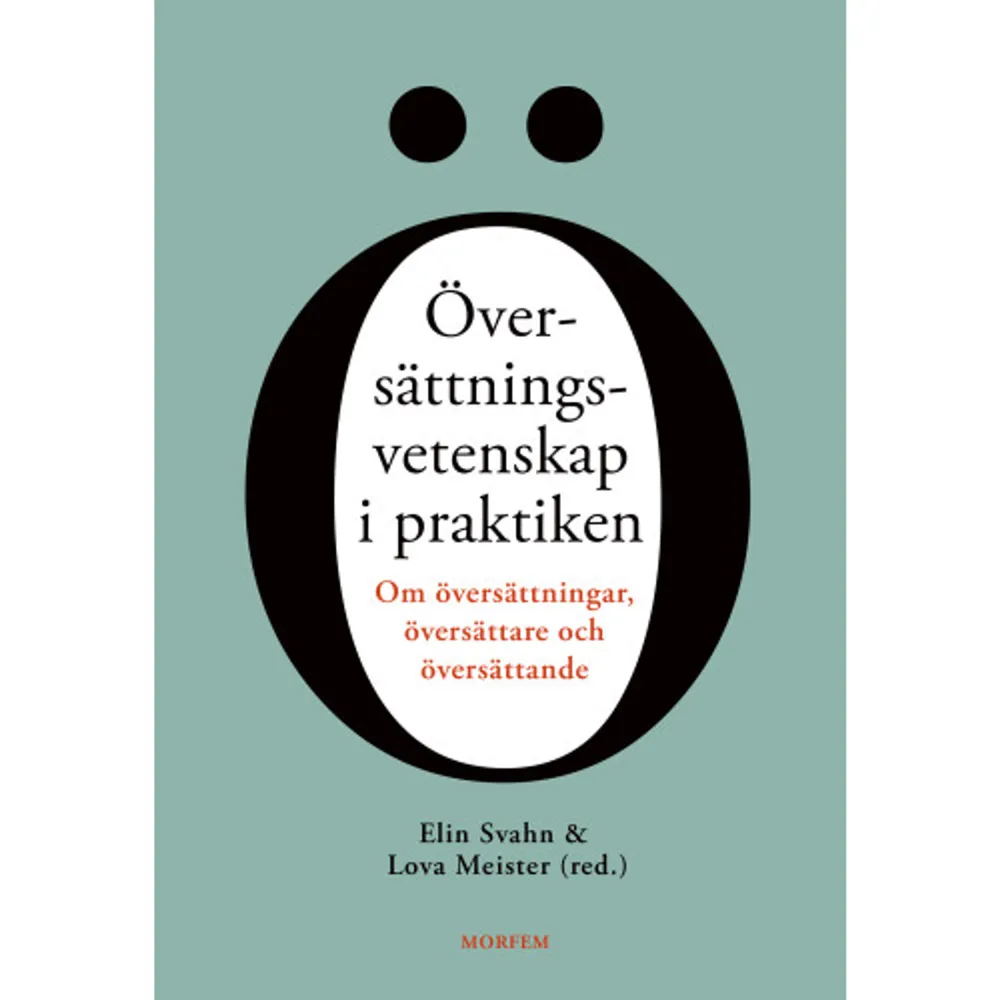 Vad kan man forska om i översättningsvetenskap? Hur utformar man en vetenskaplig studie? Vad är metodologi och varför är det så viktigt? Det har länge saknats kurslitteratur i översättningsvetenskaplig metod som är skriven på svenska. Den här boken är tänkt att fylla det tomrummet och fungera som en introduktion såväl på översättarutbildningar och forskarutbildningar i översättningsvetenskap som på översättningsinriktade kurser inom ramen för enskilda språkämnen. Här kan du att vässa din förmåga till metodologisk analys, inspireras av aktuell översättningsvetenskaplig forskning och få verktyg för att skapa en stringent vetenskaplig studie. Boken består av * introduktion till metodologi i översättningsvetenskap * fem översättningsvetenskapliga studier * instuderingsfrågor och lästips * bibliografi över översättningsrelaterade doktorsavhandlingar utgivna i Sverige 1986 2018. I de fem studierna undersöks översättningsrelaterade fenomen utifrån olika frågeställningar, metoder och teoretiska ramverk. Studierna speglar bredden i den svenska översättningsvetenskapliga forskningen från översättningsuniversalier hos en Nobelpristagare till inflödet av amerikanska flickböcker, utgivning och reception av rysk skönlitteratur, översättarstudenters tankar om översättning och processen bakom vår senaste bibelöversättning. Tillsammans illustrerar de hur översättningar, översättare och översättande kan bli föremål för översättningsvetenskaplig forskning. Bokens redaktörer, Elin Svahn och Lova Meister, var landets första doktorander i ämnet översättningsvetenskap. I februari 2020 blev Elin Svahn Sveriges första fil.dr i översättningsvetenskap.    Format Häftad   Omfång 207 sidor   Språk Svenska   Förlag Morfem   Utgivningsdatum 2020-04-03   Medverkande Elin Svahn   ISBN 9789188419187  . Böcker.