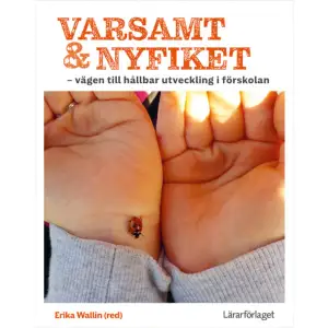 Hur kan vi arbeta med hållbar utveckling i förskolan ekologiskt, socialt och ekonomiskt? Det handlar om arbetssätt, innehåll och förhållningssätt i vardagen. Skräpplockning och sopsortering ligger nära till hands, men det finns många andra sätt att arbeta med hållbarhet tillsammans med barnen, varsamt och nyfiket. Mycket gör vi kanske redan, men behöver få en ny syn på? Erika Wallin har 20 års erfarenhet som förskollärare. Nu arbetar hon som utvecklingsledare och fortbildare, samt har en masterexamen i praktisk kunskap inriktad på utvecklingsarbete i förskolan. I den här antologin samlar hon yrkesverksamma förskollärare, forskare och experter som delar med sig av sina erfarenheter och kunskaper. Kapitlen ger olika infallsvinklar på vad arbetet med hållbar utveckling kan innebära och hur det kan bli en naturlig del i förskolans undervisning. Det mest uppenbara är kanske det ekologiska perspektivet, hur vi värnar naturen. Vi plockar skräp och sorterar sopor, men det finns så mycket mer att upptäcka! Genom att odla eller arbeta med estetik utomhus ger vi barnen möjlighet att lära känna naturen på nya sätt. Med hjälp av digitala verktyg kan vi också följa projekt som pågår i andra länder, exempelvis hur haven och korallreven rensas från skräp. Social hållbar utveckling handlar om relationer, hur vi är mot varandra och hur vi kan hitta hållbara sätt att samspela, både i barngruppen och i kontakten mellan barn och vuxna. Vill vi bidra till en fredlig värld kan vi också lära oss mer om hur människor i andra delar av världen lever. Ekonomisk hållbar utveckling innebär att ta vara på jordens resurser och oss själva. Hur kan vi hushålla med papper i förskolan? På vilket sätt kan återvunnet material ge nya idéer i skapandet och öka kreativiteten? Ger vi barnen tillgång till så mycket fysisk aktivitet de behöver för att lägga grunden till hållbara levnadsvanor?Om vi ska kunna hitta nya levnadsvanor och nå upp till målen i Agenda 2030 (FN, 2015) kommer vi att behöva förmågor som fantasi och kreativitet. Vi behöver vara innovativa och se nya lösningar utanför de ramar som vi vanligtvis förhåller oss till. Hur hjälper materialen oss pedagoger att kommunicera med barnen utifrån ett hållbart syfte? Hur stöttar materialet barnens utveckling när det gäller fantasi och kreativitet?  Pernilla Thor, kap 9. Om fisken har ätit plast kan vi inte äta fisken, då kan ju vi dö! säger Vilmer.  Ett barns tankar om skräp i haven, kapitel 1. Vi kunde tydligt se ett förändrat kunnande hos barnen där drivkraften att påverka var väldigt stark. /.../ Deras drivkraft berodde på tron att kunna förändra världen. Detta var ingen saga, utan ett projekt förankrat i verkligheten, vilket gjorde att det blev på riktigt viktigt för barnen.  Linda Edman Stämneryd och Maria Sterner, kapitel 1Innehåll Förord Inledning: Att bygga kulturer för hållbarhet Eva Ärlemalm-Hagser Kapitel 1: På riktigt viktigt hållbarhet med hajen Kaj Linda Edman Stämneryd och Maria Sterner Kapitel 2: Världen utanför förskolan Gitarren Markus Sandström Kapitel 3: Social hållbar utveckling i lek och genom lek Erika Wallin Kapitel 4: Undervisning med fokus på barnens handlingskompetens Maria Hedefalk Kapitel 5: Från frö till planta ett odlingsprojekt med de yngsta barnen Sara Krokström Kapitel 6: Hållbar utveckling i förskolans vardag Erika Wallin Kapitel 7: I varje möte om, genom och för demokrati med förskolans yngsta Åsa Lernberg Kapitel 8: Hälsa, fysisk aktivitet och hållbar utveckling Ann-Christin Sollerhed Kapitel 9: Hållbar utveckling genom miljö och material Pernilla Thor Kapitel 10: Estetik och Land Art i ett hållbart samhälle Carina Eriksson och Alexandra Hedberg Kapitel 11: Hållbart samtal för ett hållbart lärande Susanne Thulin Kapitel 12: Varsamhet läroplanens finaste ord? Anna Thoresson Anteckningar     Format Häftad   Omfång 196 sidor   Språk Svenska   Förlag Lärarförlaget   Utgivningsdatum 2021-11-09   Medverkande Erika Wallin   ISBN 9789188149626  