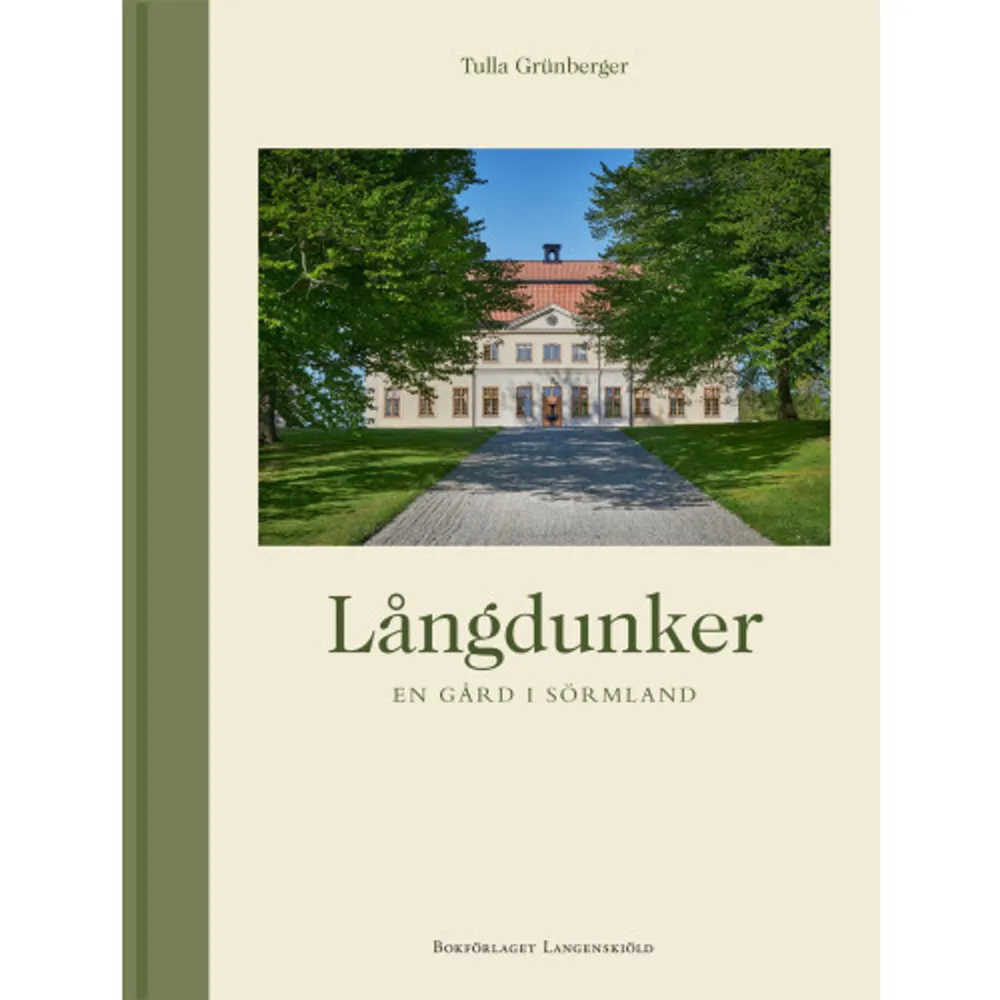 Långdunker är idag en modern herrgård där byggnader, skog och mark vårdas och bevaras för kommande generationer. Men historien börjar på 1500-talet och har genom åren tillhört kända adelssläkter i Sverige. Mangårdsbyggnad uppfördes i mitten av 1700-talet. Det berättas att arkitekten var Carl Hårleman, Stockholms slotts berömde och omtalade arkitekt. Mycket har hänt sedan dess. Genom nygjorda uppmätningar, gamla ritningar, kartor, målningar och fotografier tecknas nu Långdunkers rika historia med många fascinerande levnadsöden som alla präglats av de olika tider som män, kvinnor och barn har vistats där.Tulla Grünberger är konsthistoriker och filosofie doktor vid Stockholms universitet.    Format Halvklotband   Omfång 159 sidor   Språk Svenska   Förlag Bokförlaget Langenskiöld   Utgivningsdatum 2022-01-18   Medverkande Håkan Aldrin   Medverkande Sven Ljungström   Medverkande Karin Brodén   ISBN 9789198625066  . Böcker.