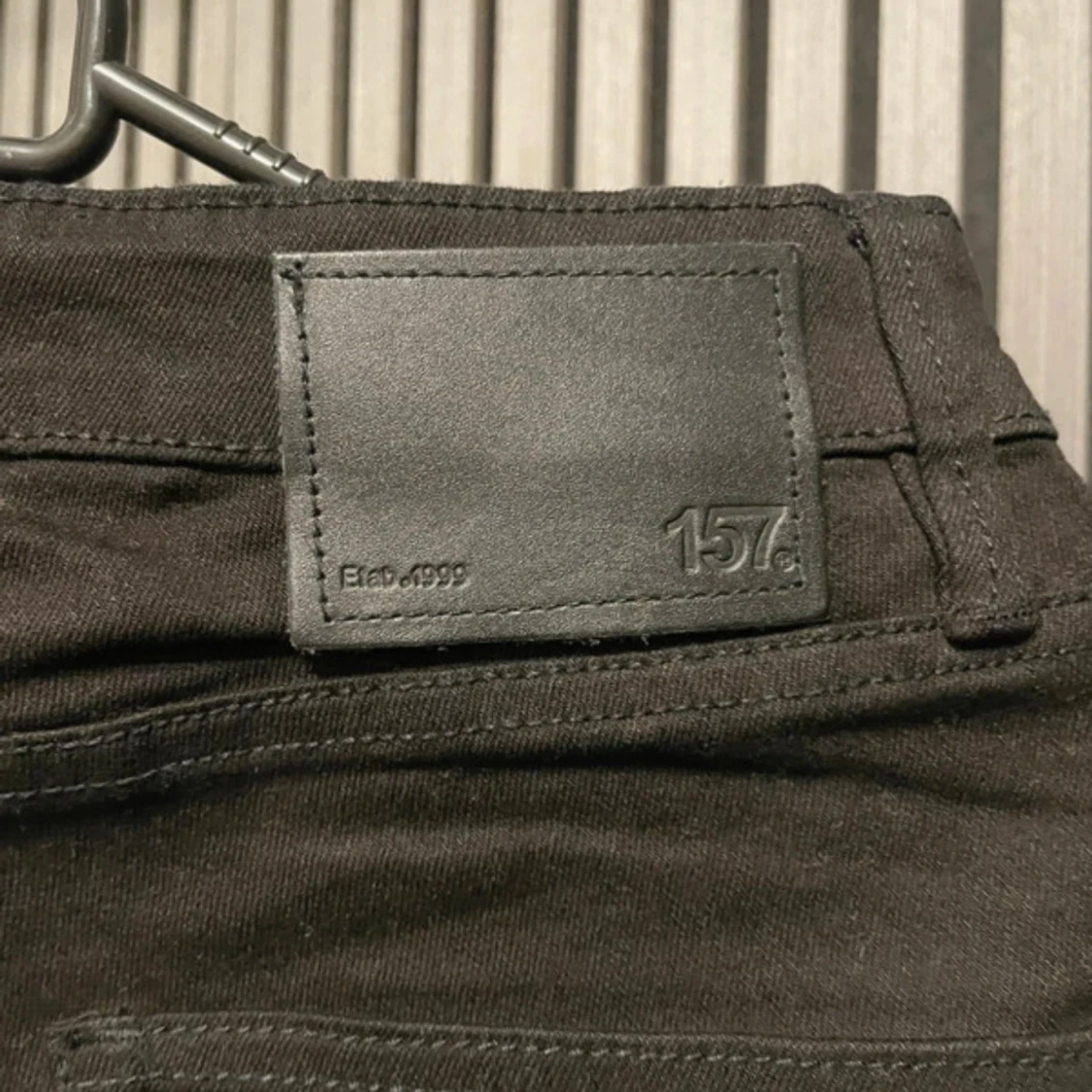 Svarta jeansbyxor från 157 - 91