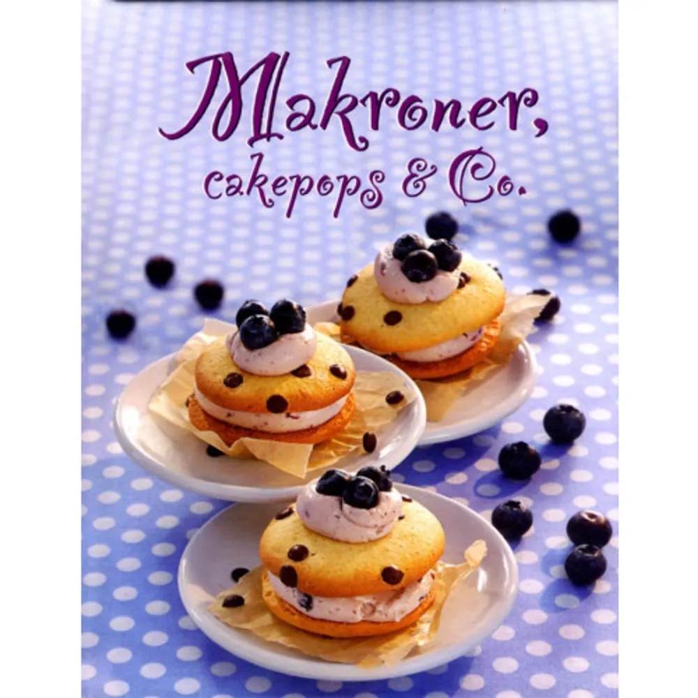 Småkakor i all ära, men nu blåser förändringens vindar genom det svenska köket! Makroner, Cakepops och Whoopies heter de trendiga bakverken som allt oftare fyller kakfaten och det med rätta. De är inte bara oemotståndligt läckra utan även dekorativa som få. I den här boken visar vi steg för steg hur du gör för att lyckas med de mumsiga mästerverken. De små läckerbitarna passar lika bra till eftermiddagskaffet, på barnkalaset eller som gå-bprt-present och älskas av alla, stora som små!    Format Inbunden   Omfång 240 sidor   Språk Svenska   Förlag Stevali   Utgivningsdatum 2015-09-15   Medverkande Weronica Andersson   ISBN 9789185701315  . Böcker.