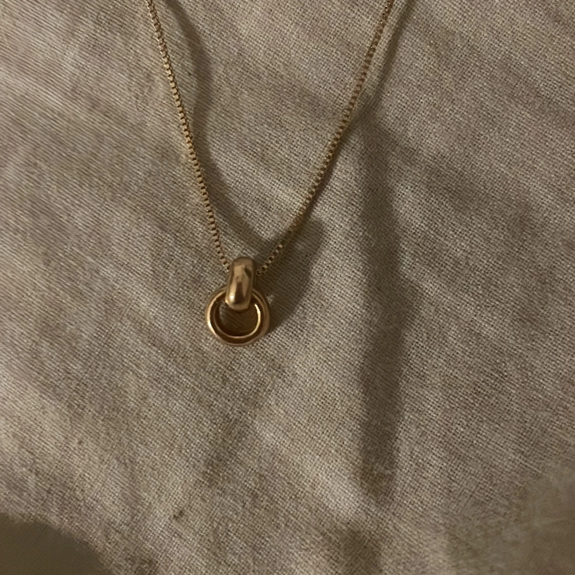 Guld forever halsband  - 90