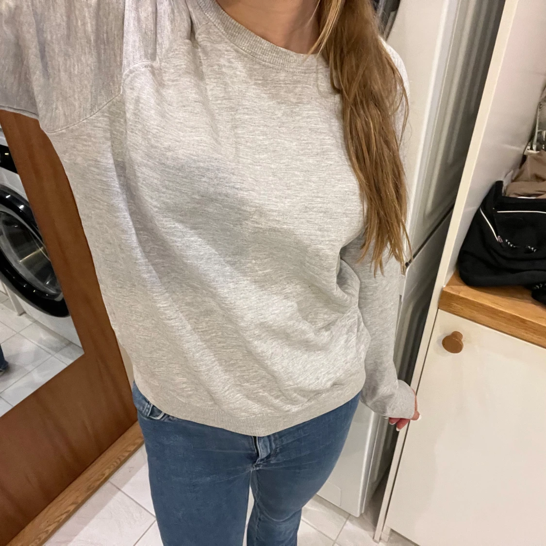 Grå sweatshirt från 157 - 92