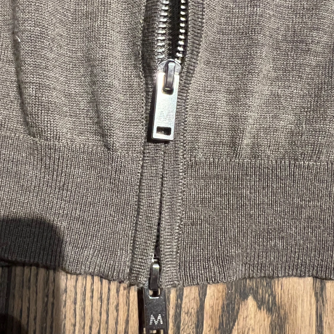 Beige merinoullskofta från Matinique - 91