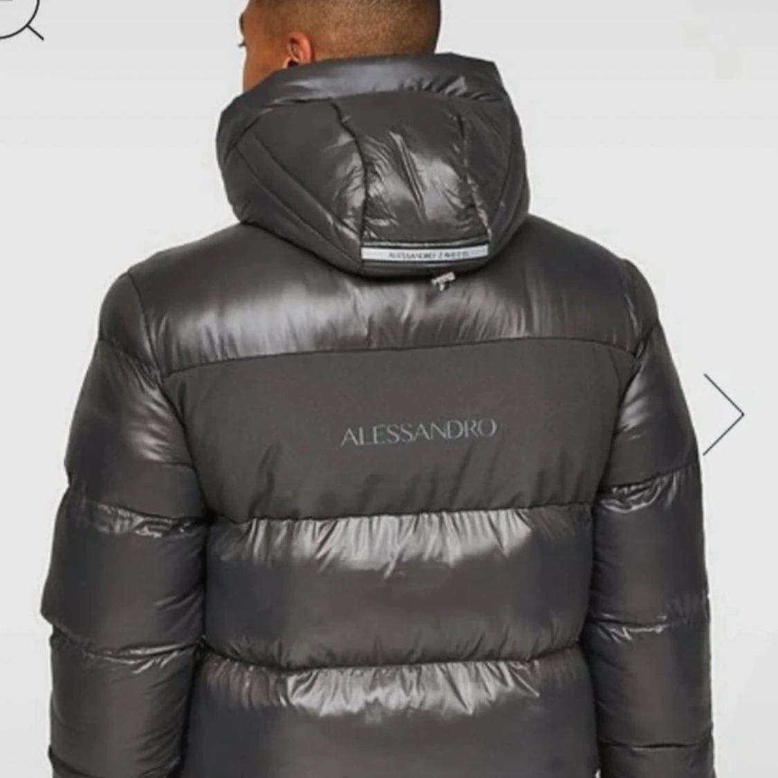 Svart pufferjacka från Alessandro - 91