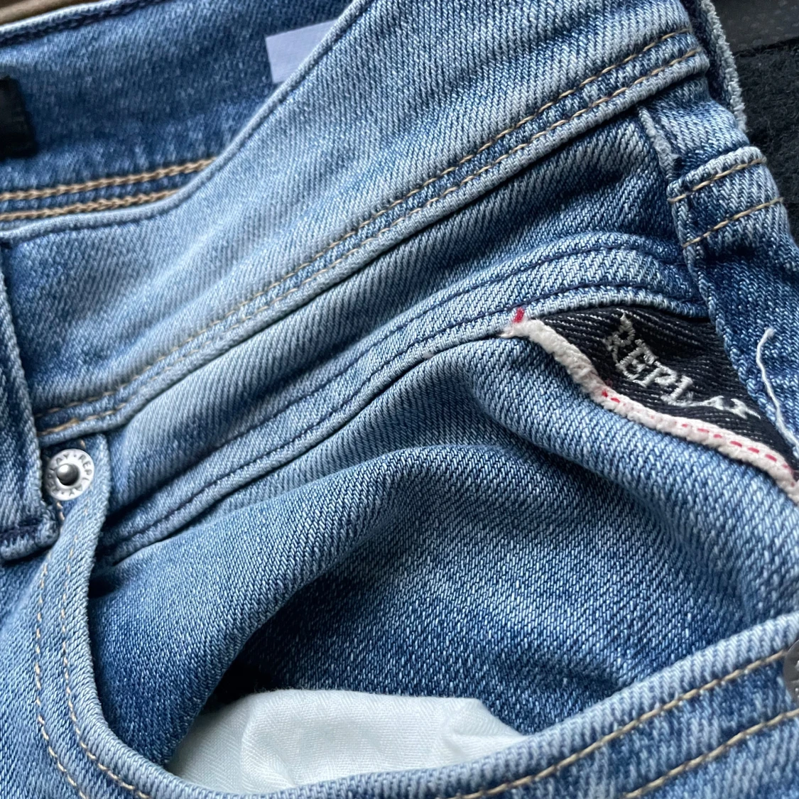 Blå jeans från Replay - 4