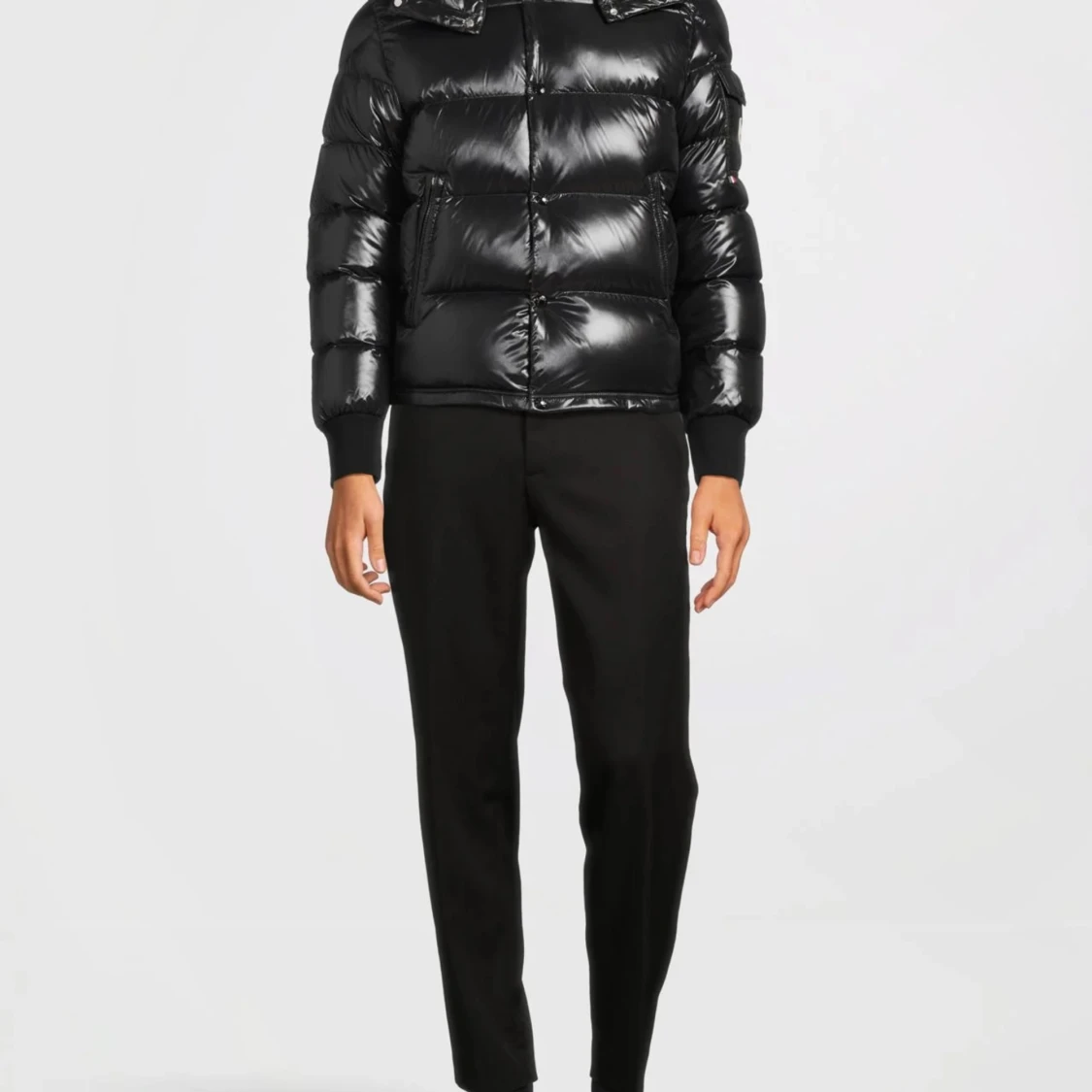 Moncler puffer maljasset svart - 90