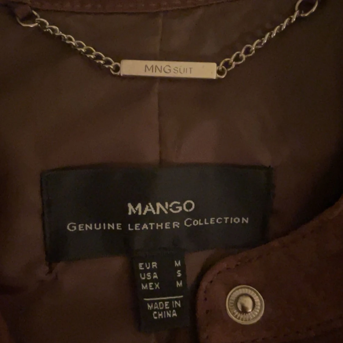 Brun mockajacka från Mango - 2