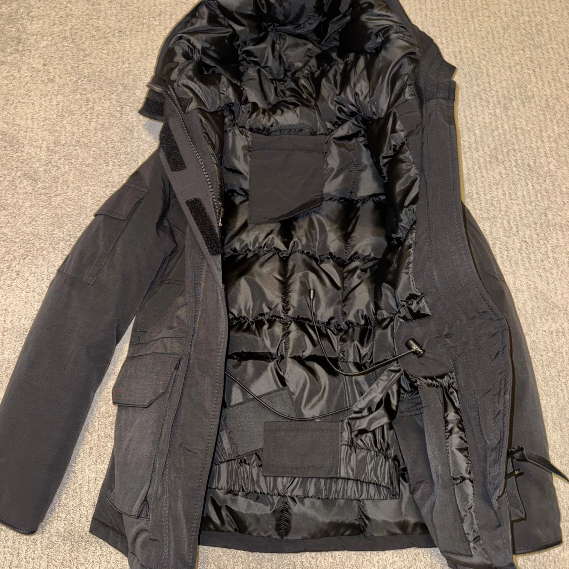 Svart vinterjacka - 2