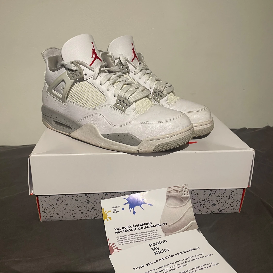 Air Jordan 4 Retro (Oreo)