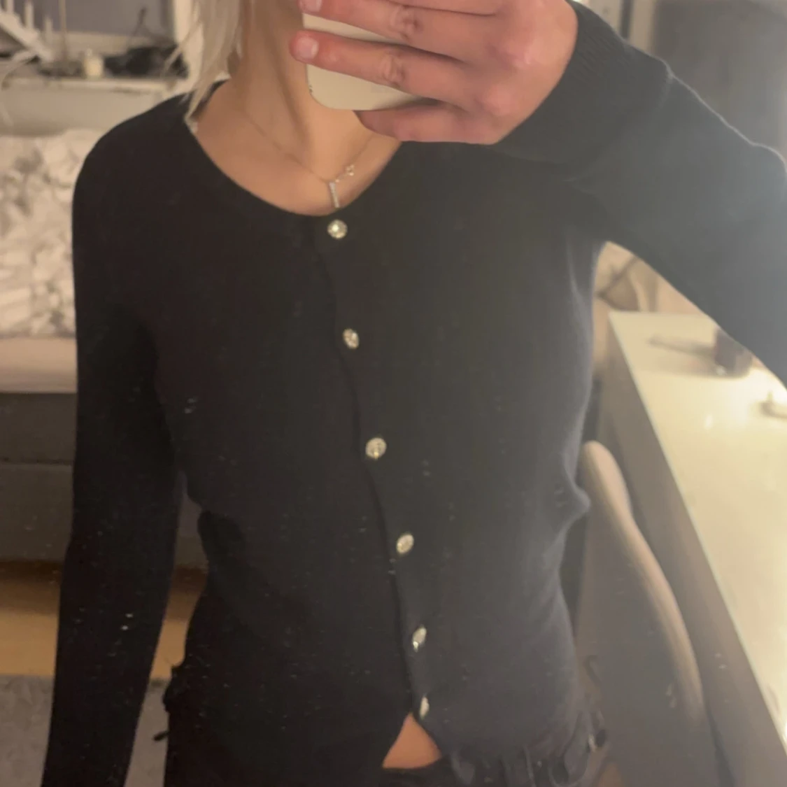 Svart kofta från Copenhagen Luxe - 1