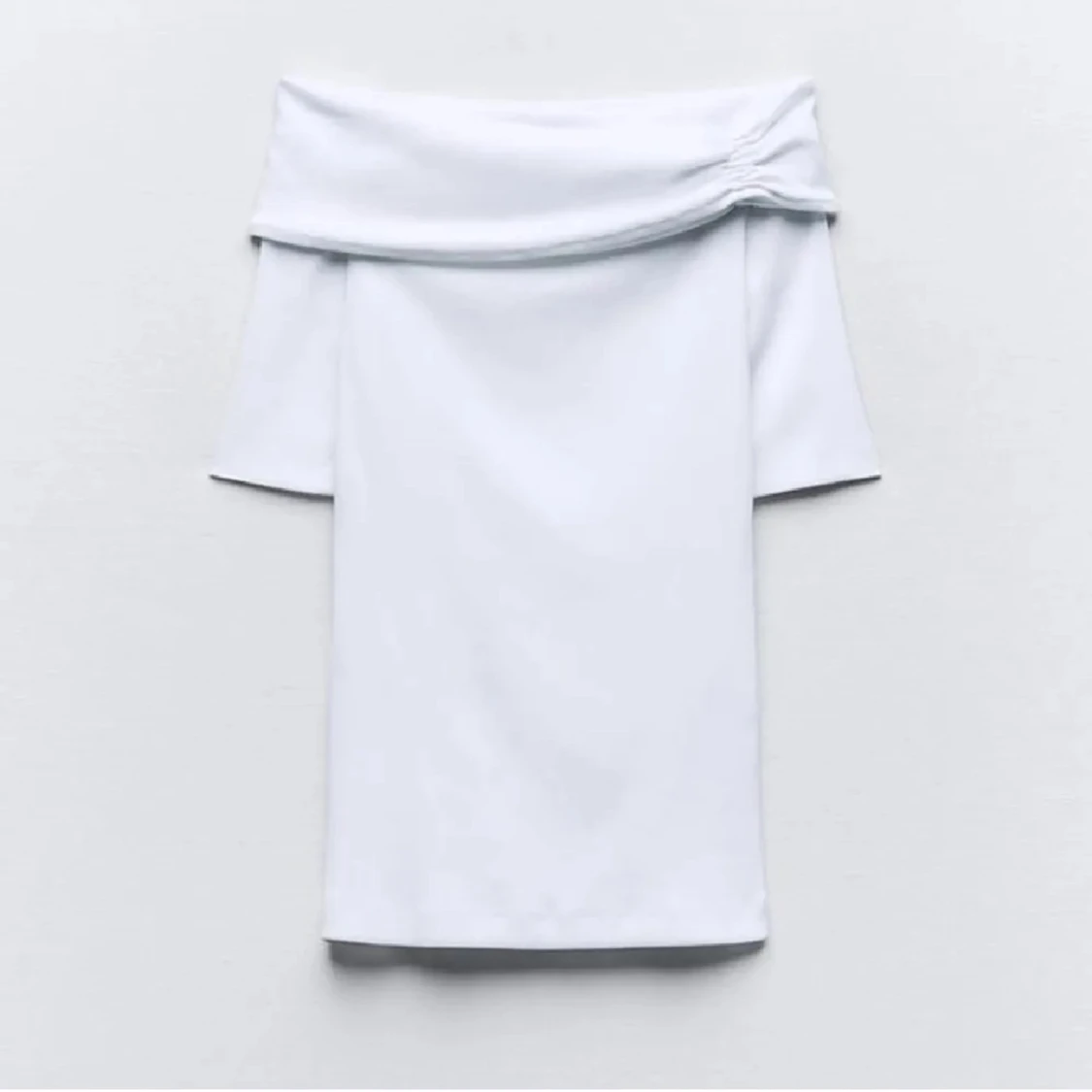 Vit offshoulder topp - 90