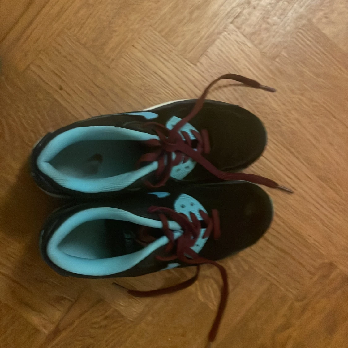 Nike Air Max sneakers i svart och blå - 91