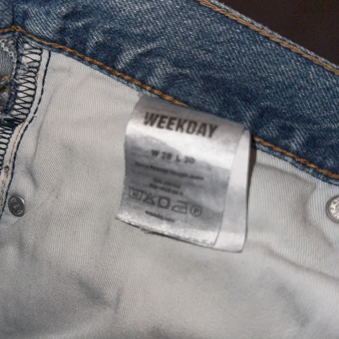 Blå jeans från Weekday Space - 91