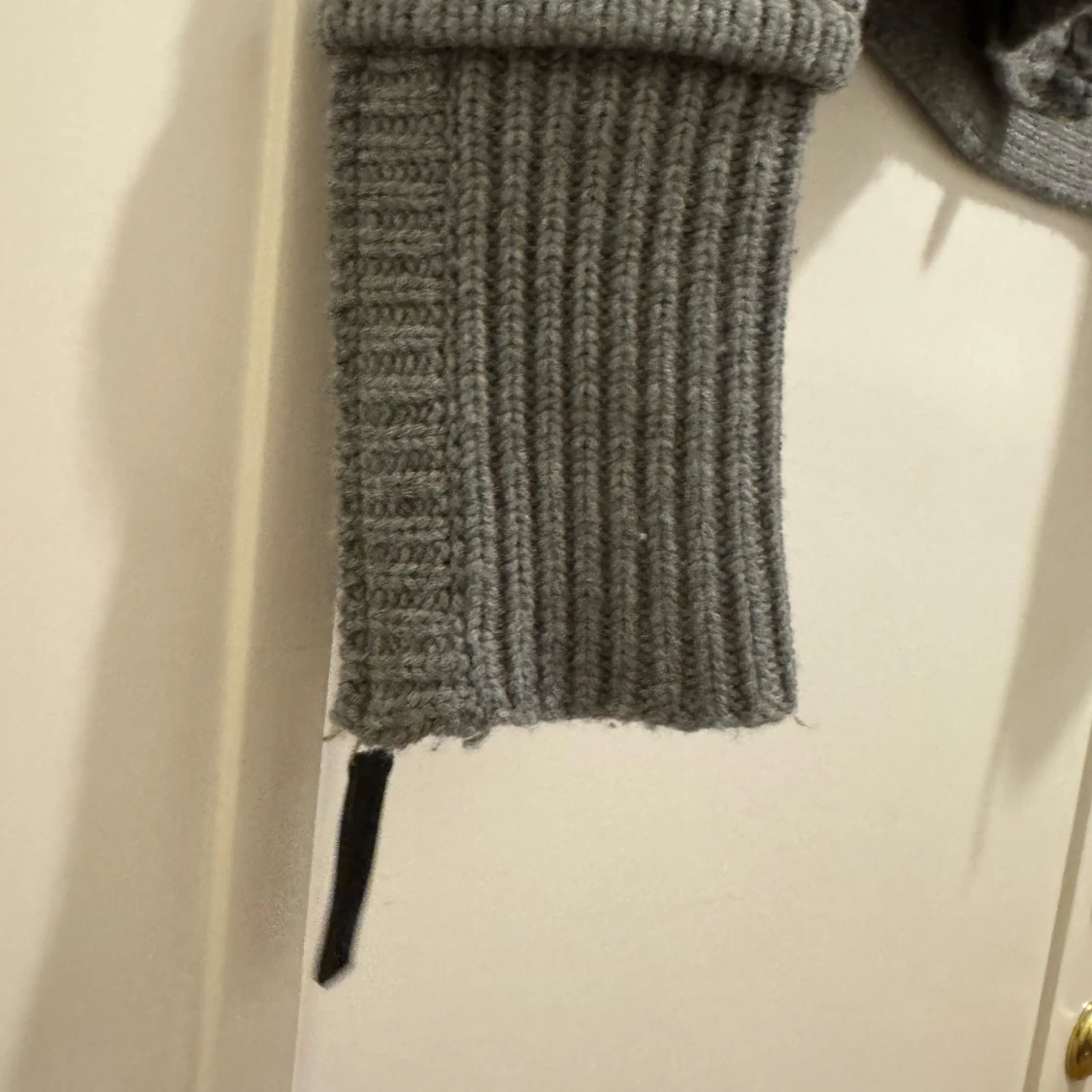 Grå stickad kofta/jacka från Malene Birger - 91