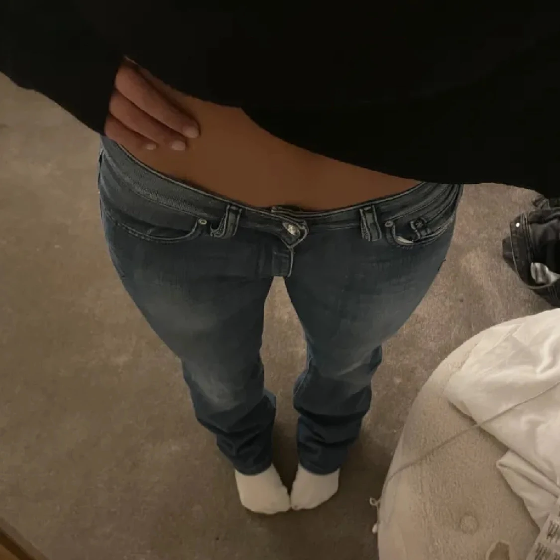Lågmidjade Diesel jeans