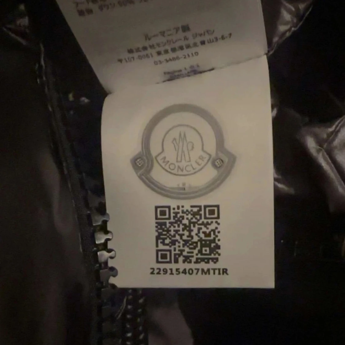 Svart pufferjacka från Moncler - 91