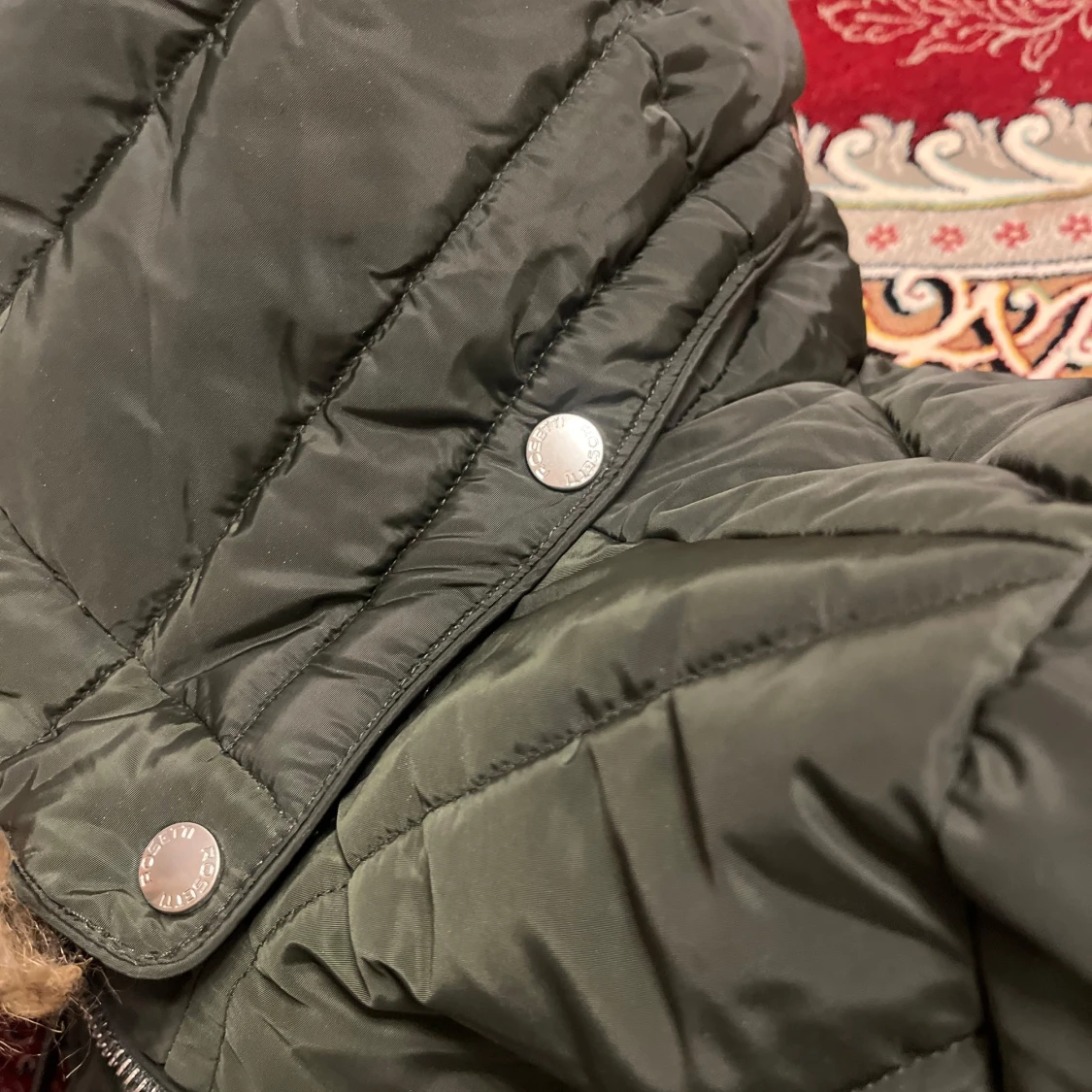 Grön quiltad jacka från Rosetti - 92