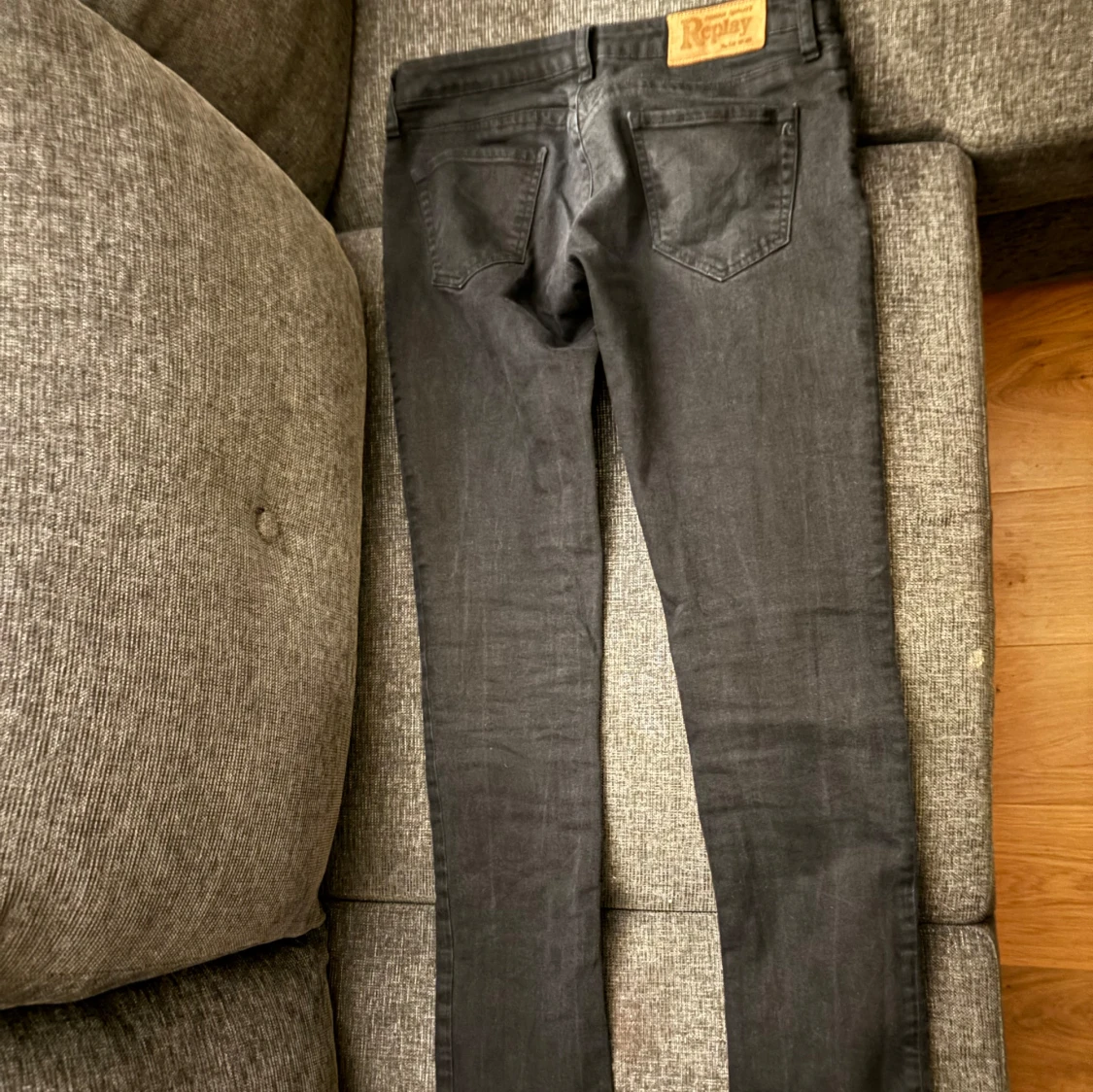 Svarta Replay jeans stl 29, låg midja - 92