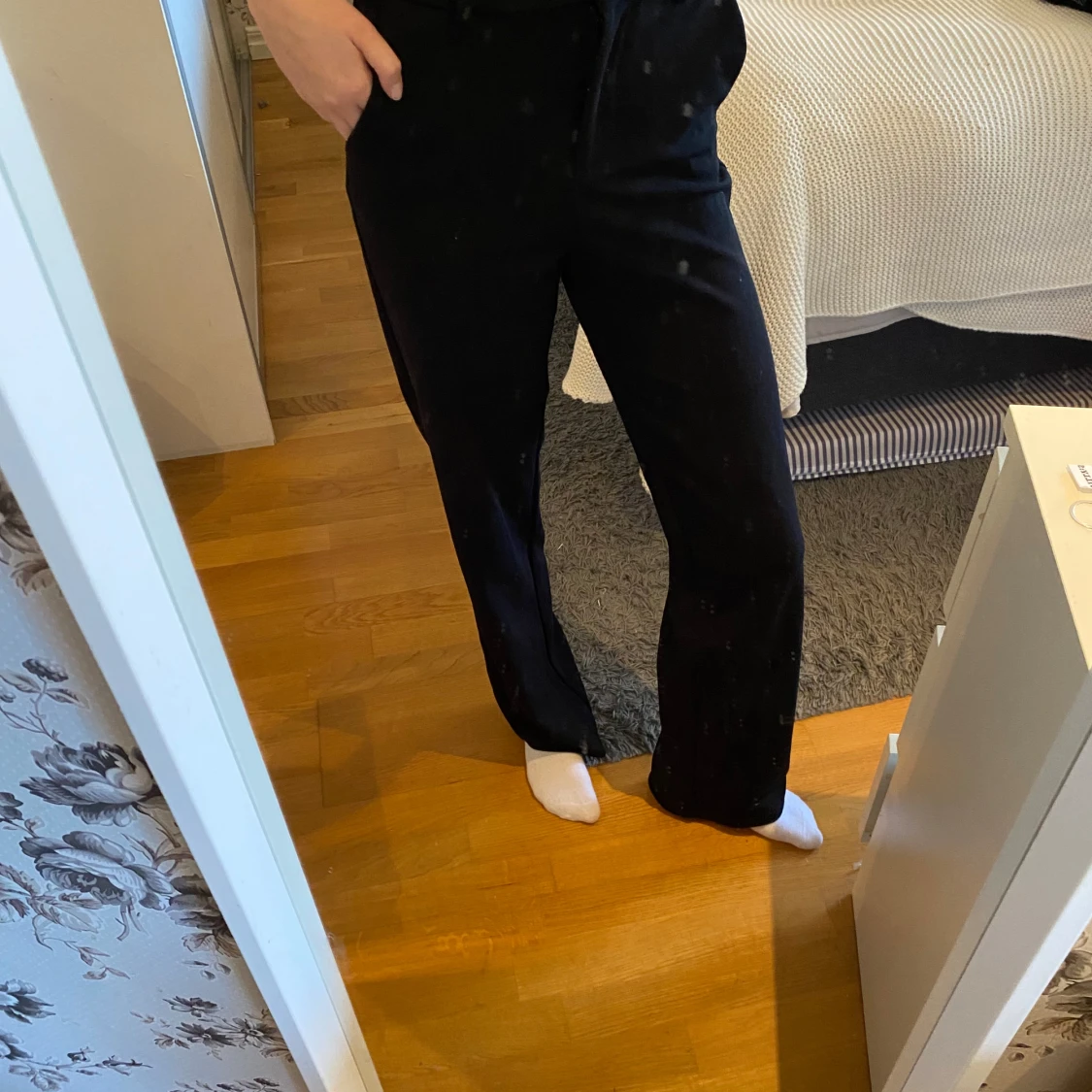 Svarta kostymbyxor - 91