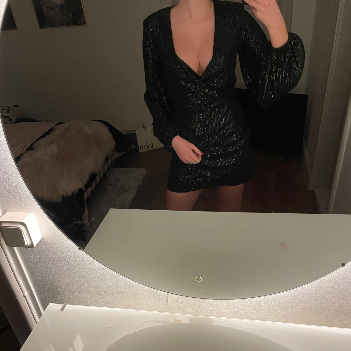 Nyårs klänning/ glittrig klänning 