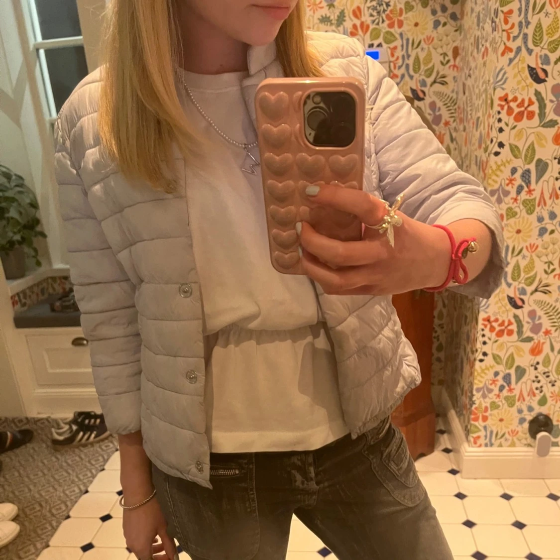 Tre kvartsärmad jacka  - 90