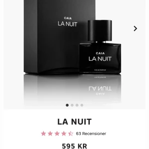 La Nuit parfym från CAIA - Säljer denna la Nuit parfymen från Caia. Haft ett tag men kommer inte till användning. Ca 80/85% kvar i flaskan alltså väldigt mycket kvar. Köpt för 595kr säljer för 150. 