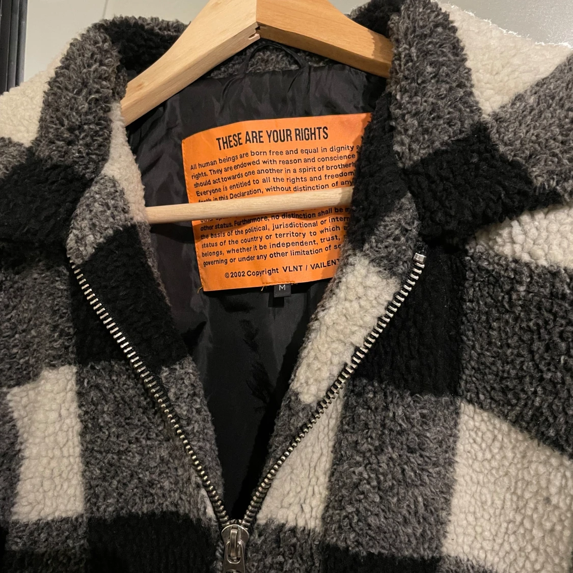 Mönstrad ”Vailent” Teddyjacka från Carlings - 91