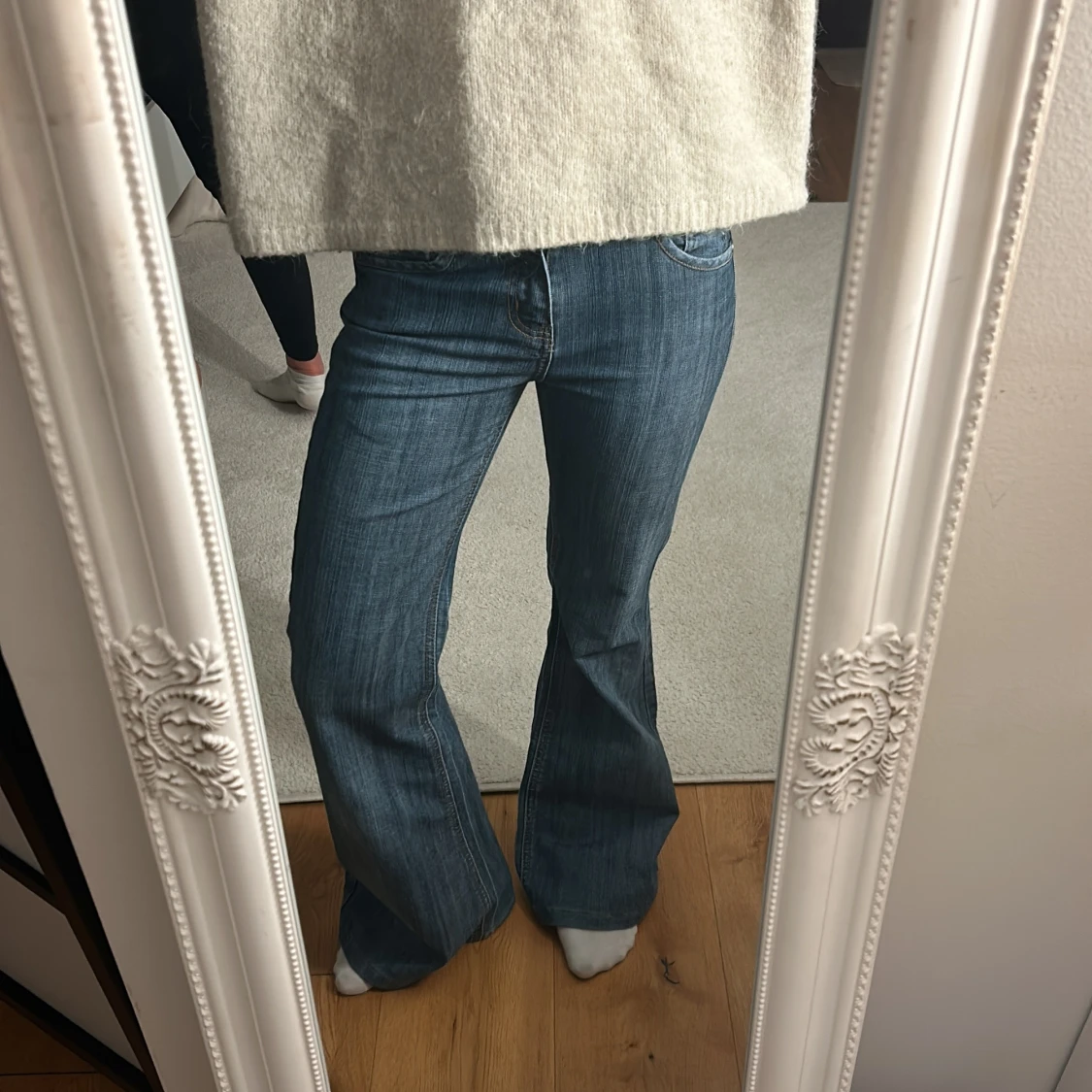 Lågmidjade jeans 