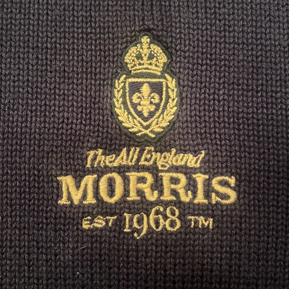 Mörkblå tröja från Morris - 90