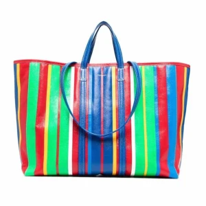 Balenciaga  - Balenciaga  Large barbes east west tote bag Multicoloured leather 