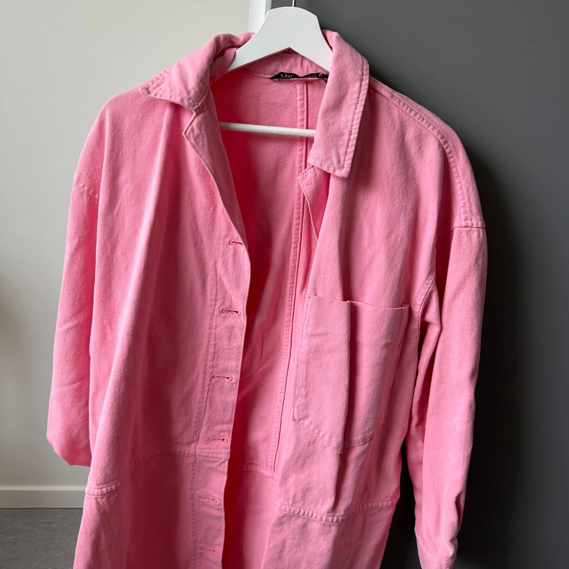 Rosa denim jacka - 90