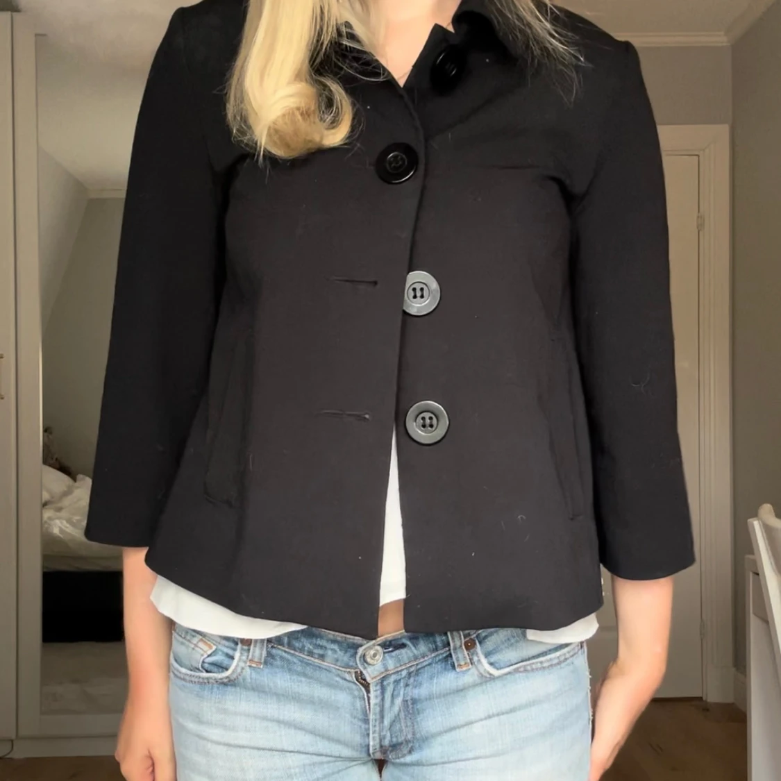 Trekvartsärmad jacka - 91