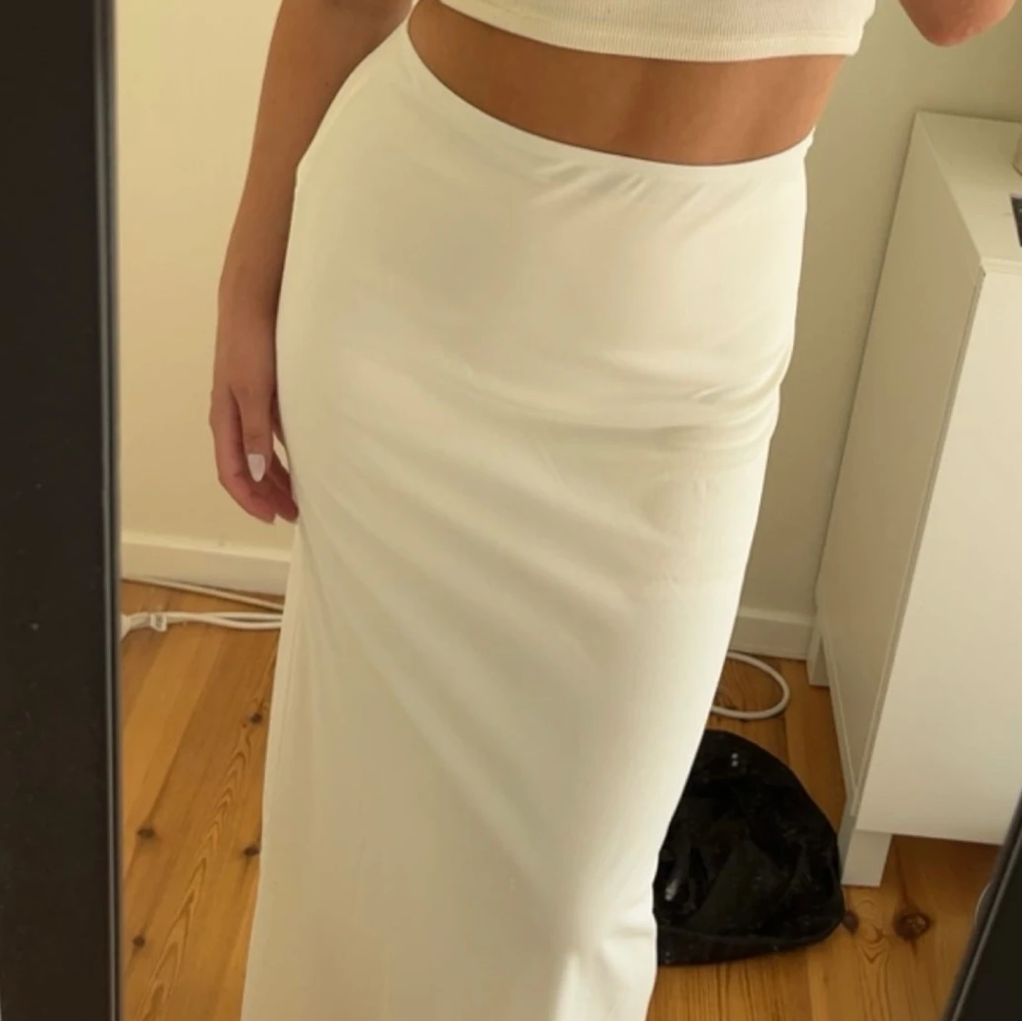 Vit kjol - 90