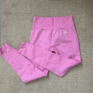 Rosa tights - Rosa träningstights från gymshark