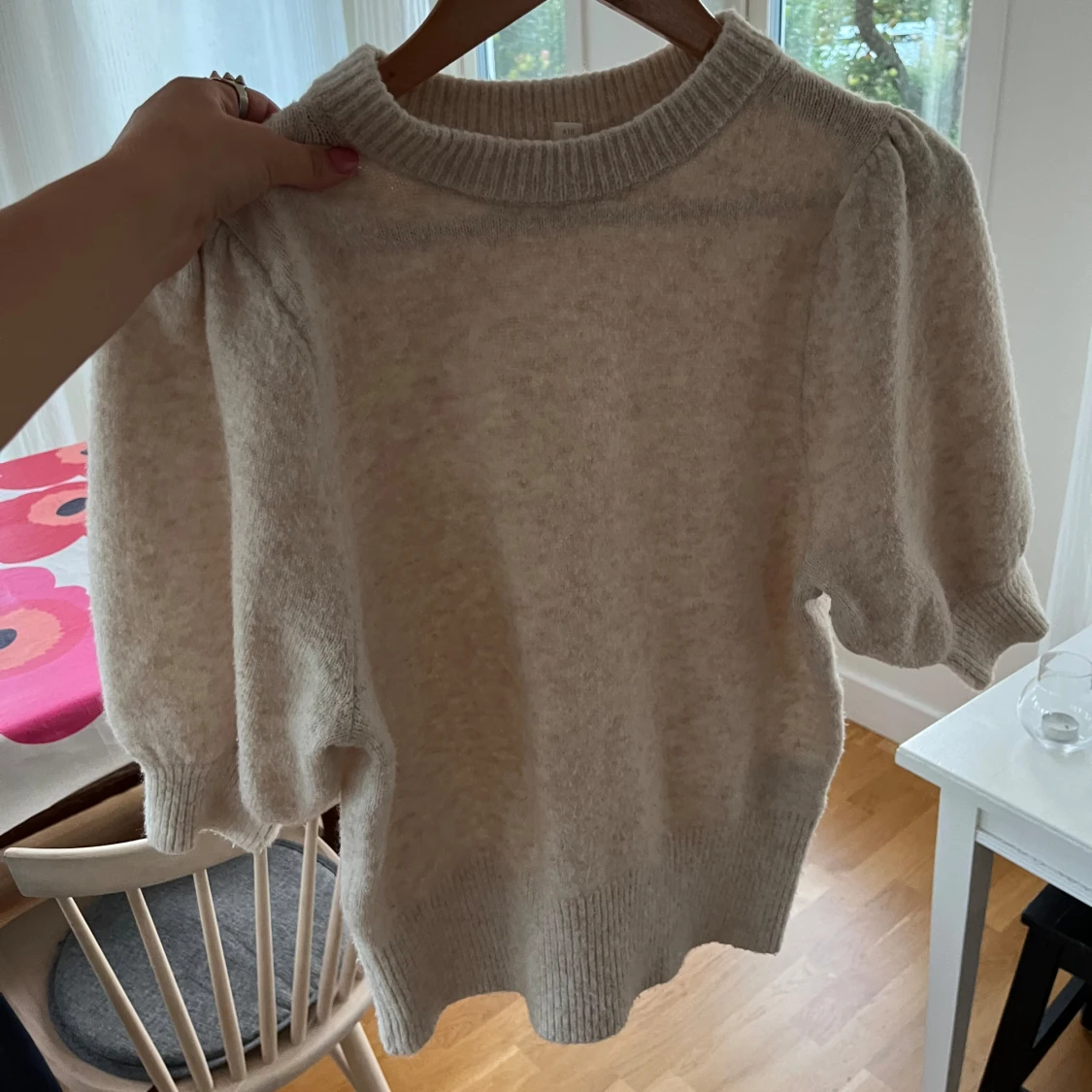 Trekvarts ärmad tröja - 90